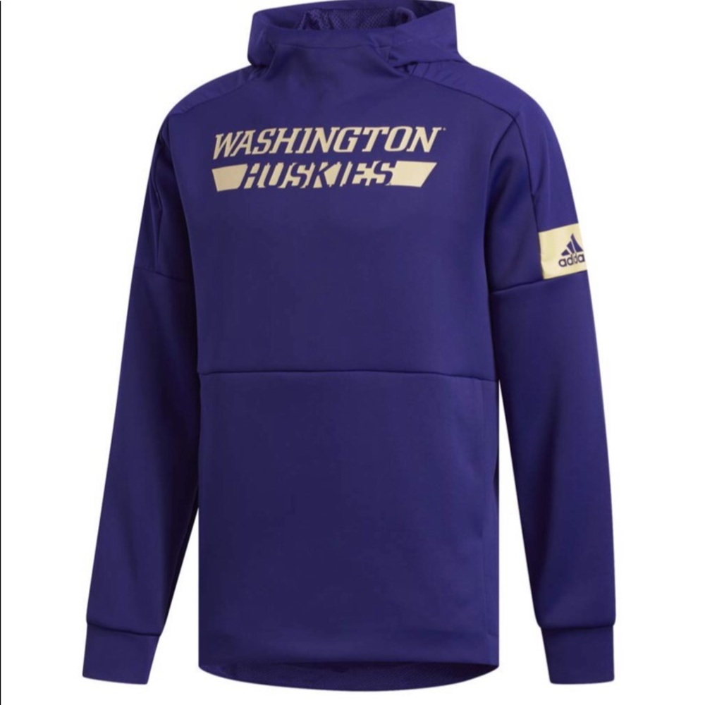 Adidas Washington Huskies Big Men Game Mode Hoodie